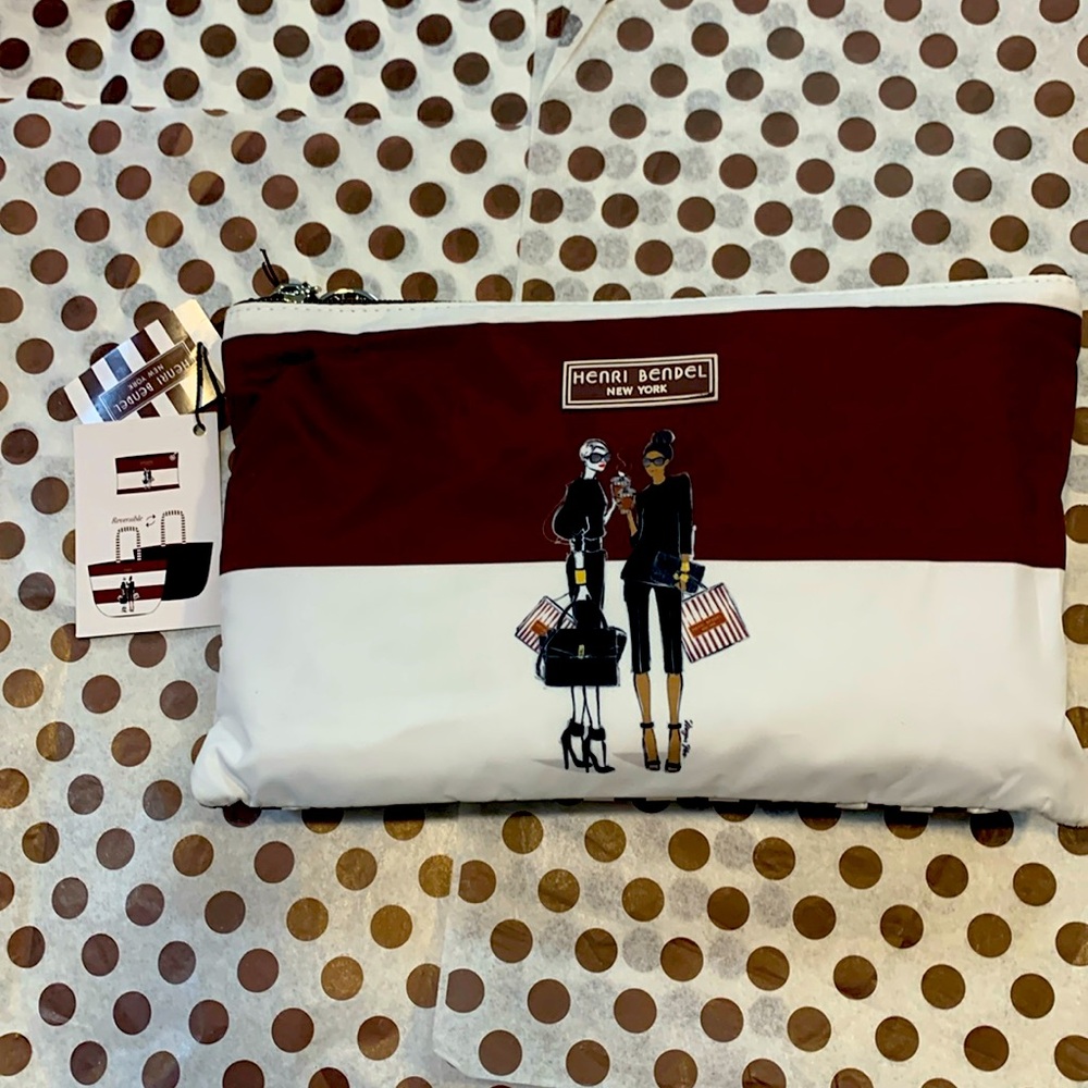 HENRI BENDEL PACKABLE SHOPPER TOTE